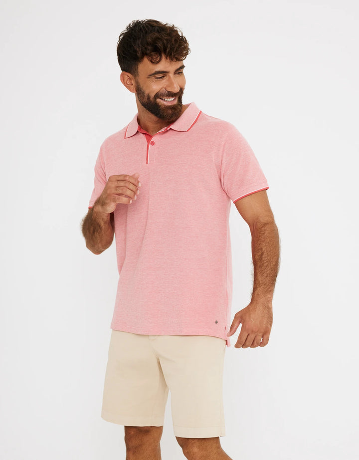 koala bay Polo Manga Corta Rosa - Losimi Precio de fábrica