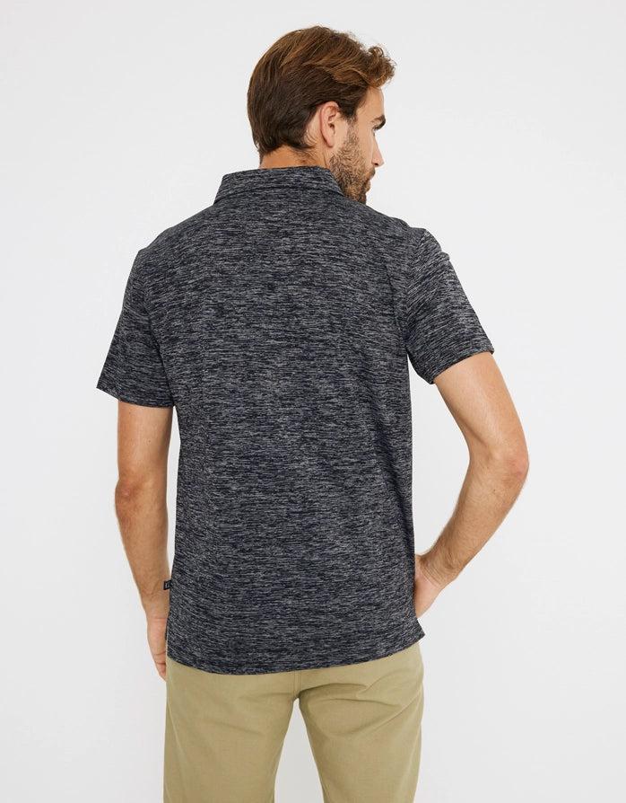koala bay Polo Manga Corta Negro - Harpo Oferta especial de fábrica