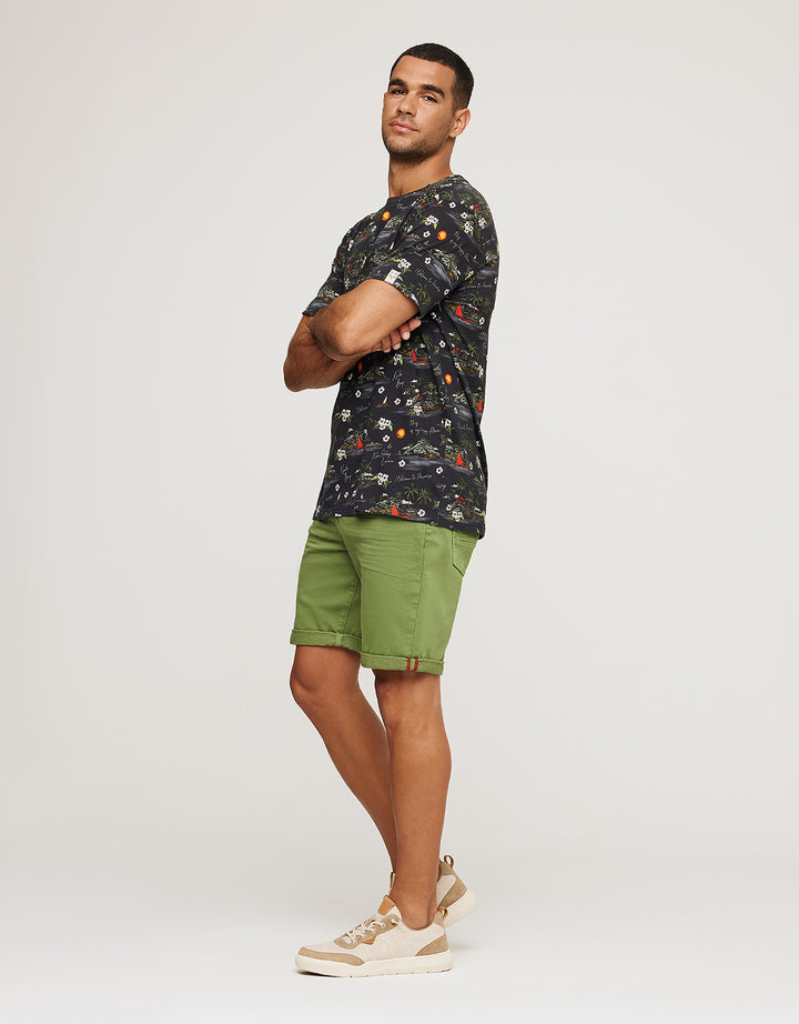 koala bay Bermuda Denim Verde - Palm Beach Grandes descuentos