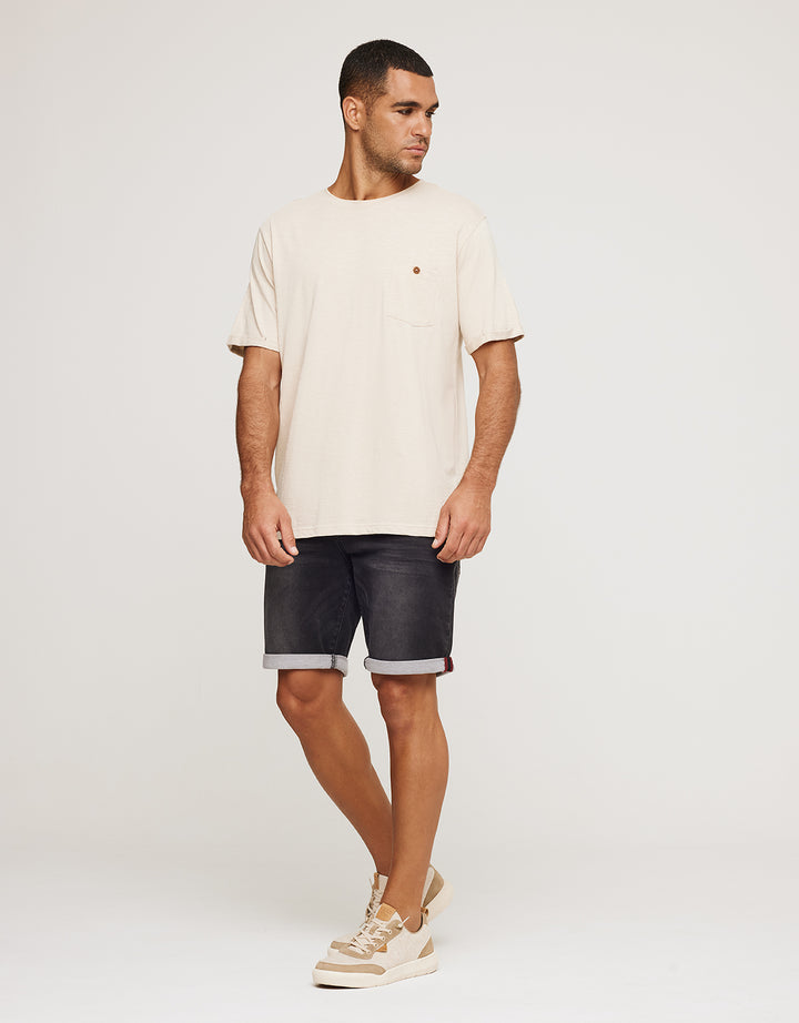 koala bay Bermuda Denim Negro - Melbourne Liquidación