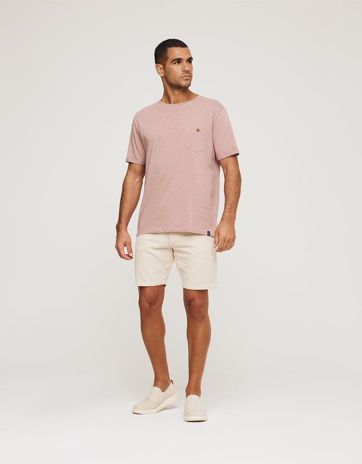 koala bay Bermuda Algodón Beige - Nafio Descuento por venta flash