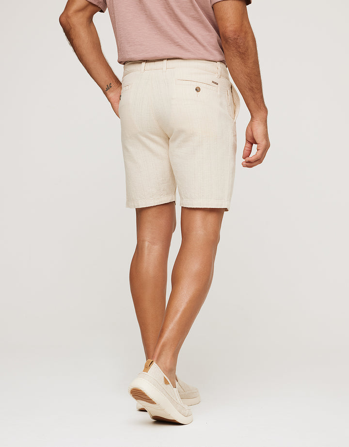 koala bay Bermuda Algodón Beige - Nafio Descuento por venta flash