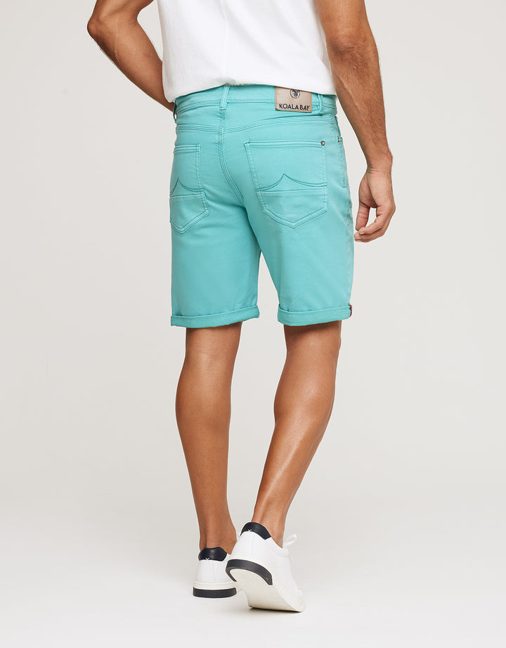 koala bay Bermuda Denim Turquesa - Palm Beach Outlet