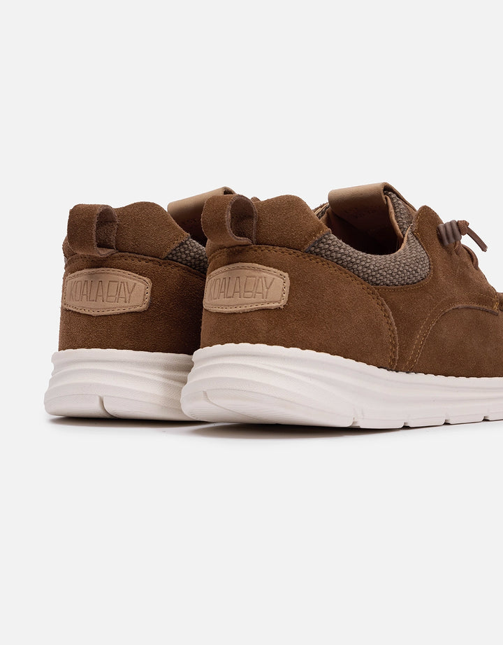koala bay Zapato Casual Wallabee Ante Marrón - Torkel Mejor oferta