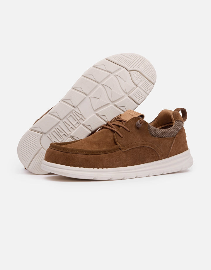 koala bay Zapato Casual Wallabee Ante Marrón - Torkel Mejor oferta