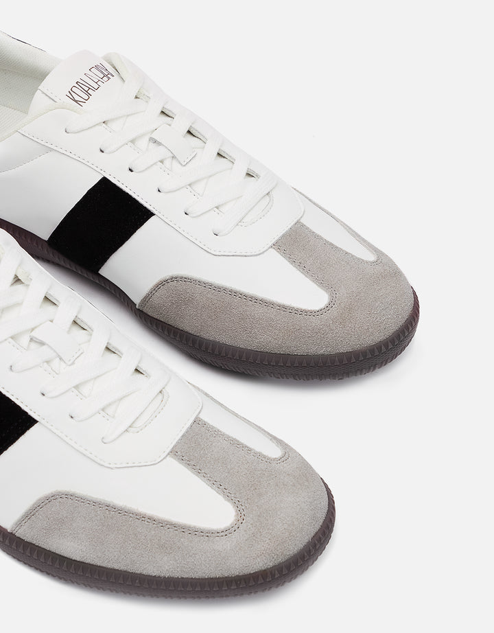 koala bay Zapatillas Retro Suela Goma Blanco - Heritage Promoción trimestral