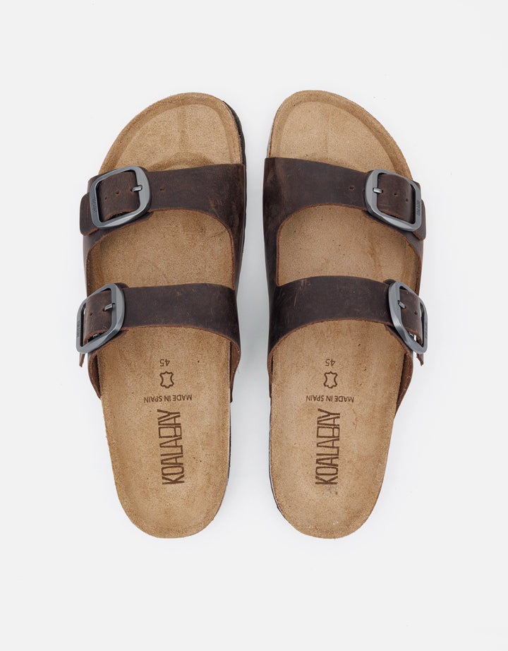 koala bay Sandalia Bio Piel Marrón - Cherokee Ofertas