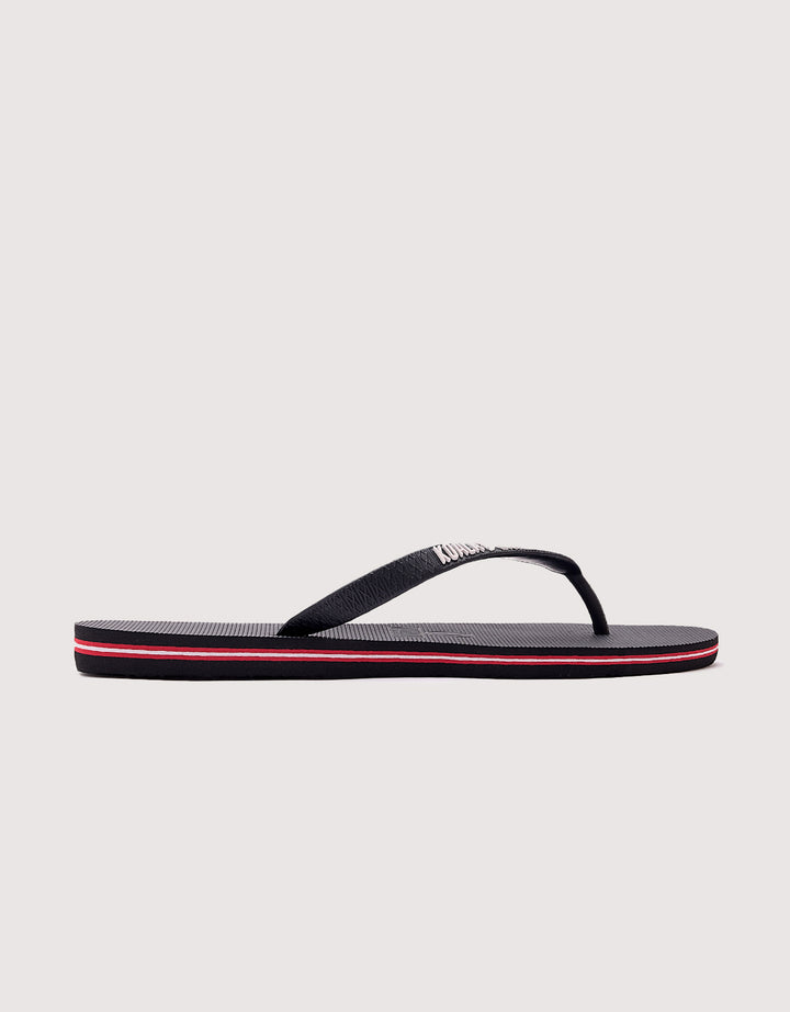 koala bay Chancla Dedo Negro - Mundaka En oferta