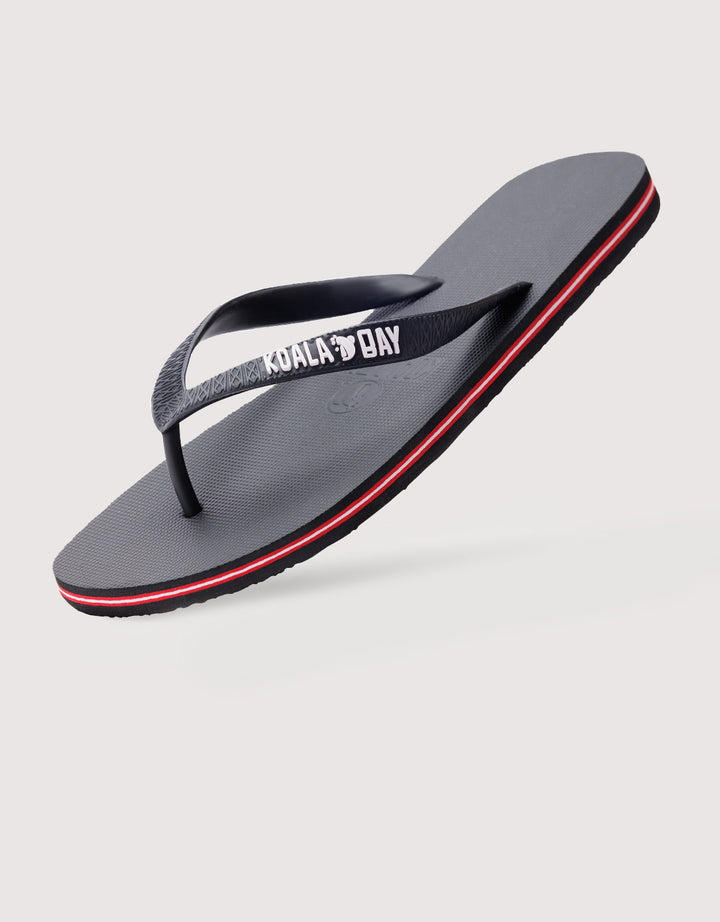 koala bay Chancla Dedo Negro - Mundaka En oferta