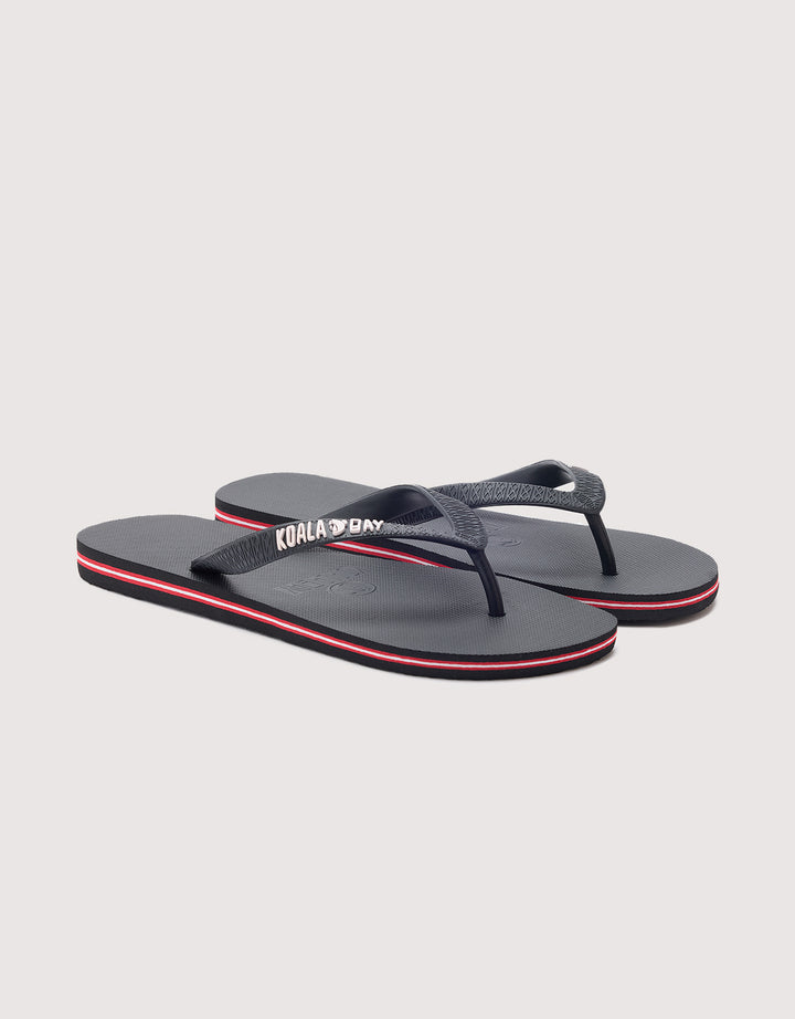 koala bay Chancla Dedo Negro - Mundaka En oferta