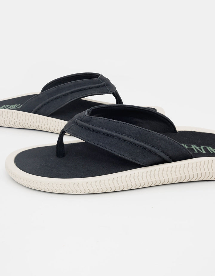 koala bay Chancla Dedo Negro - Ewan Mejor oferta