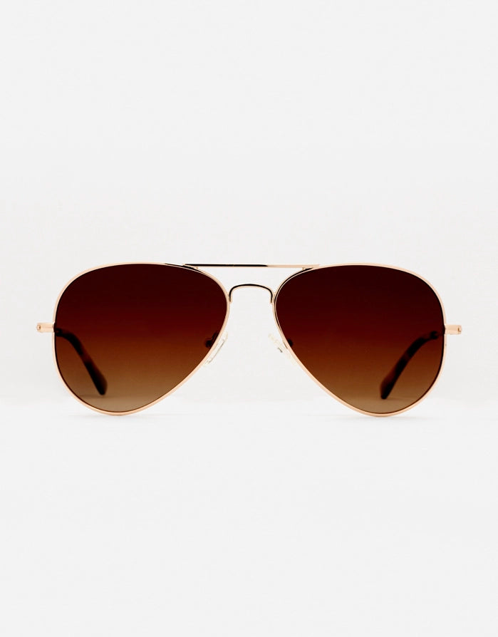 koala bay Gafas de Sol Metálica Dorada - Avi