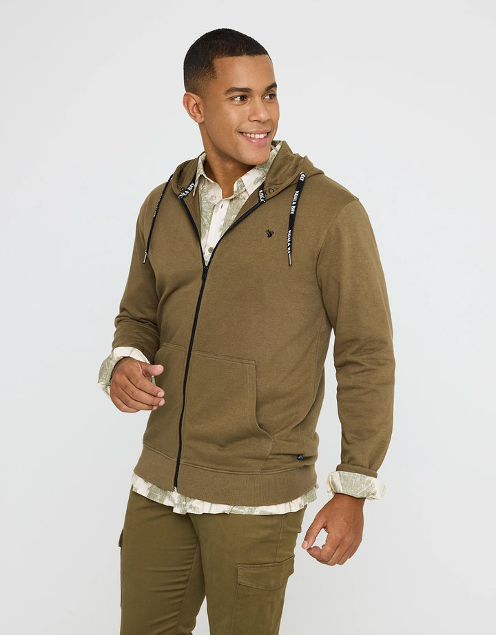 koala bay Sudadera con Capucha Caqui - Bean Ventas relámpago