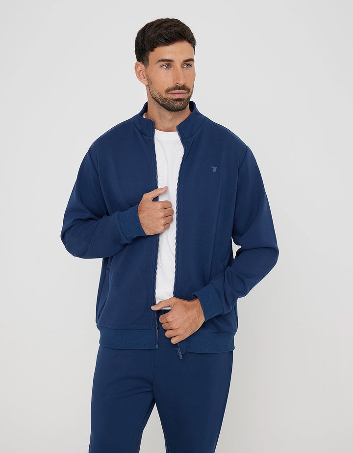 koala bay Sudadera sin Capucha y Cremallera Azul Marino - Sailsud