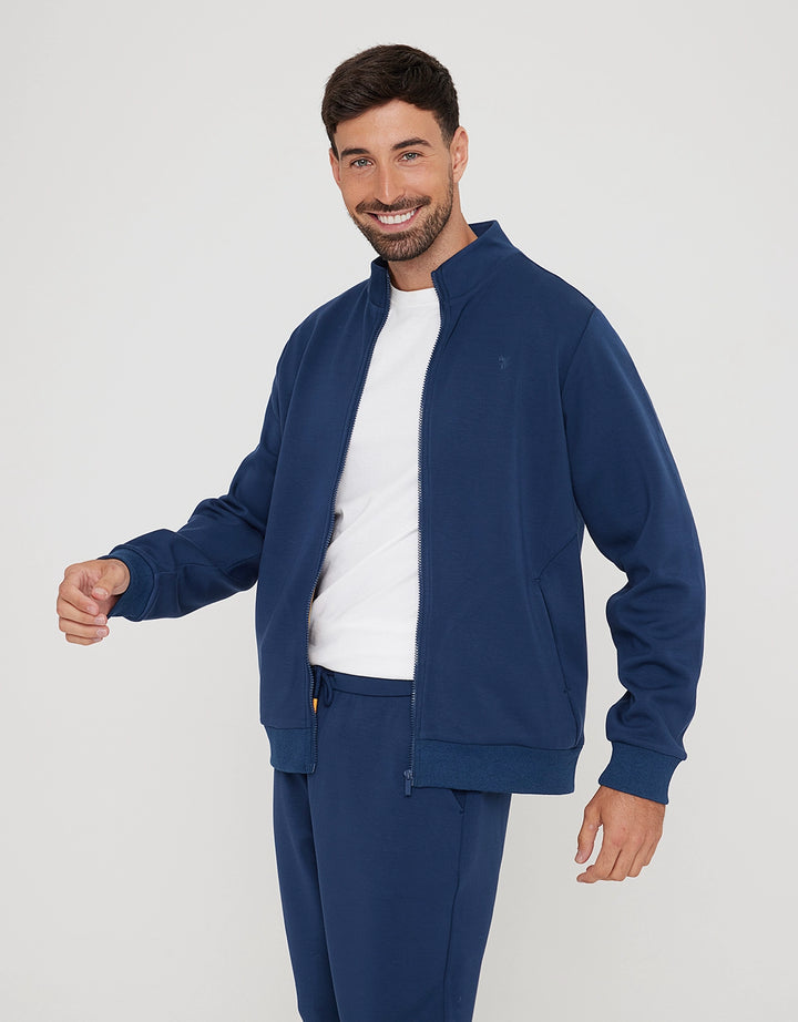 koala bay Sudadera sin Capucha y Cremallera Azul Marino - Sailsud Rebajas top