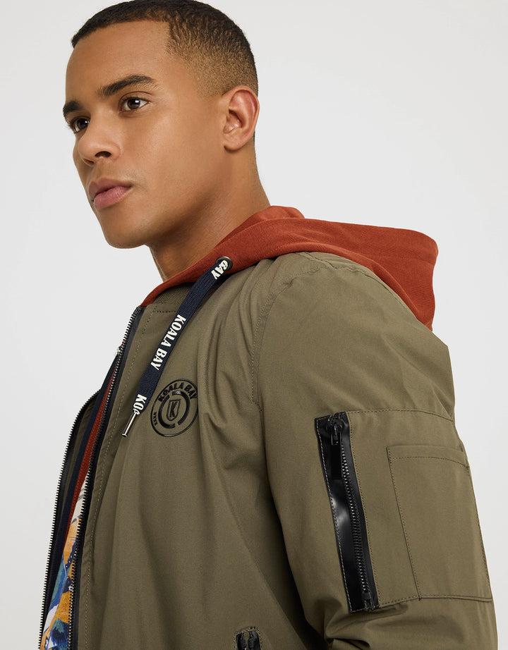koala bay Chaqueta con Cremallera Verde - Marloes En oferta