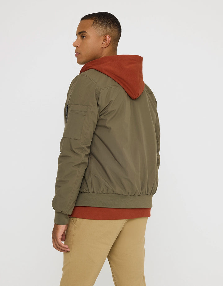 koala bay Chaqueta con Cremallera Verde - Marloes En oferta