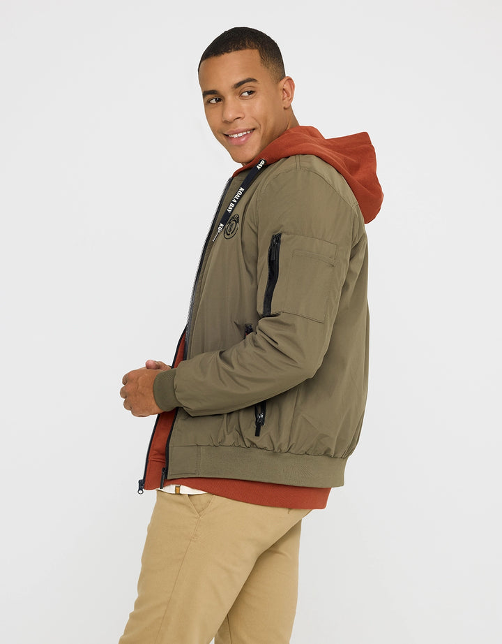 koala bay Chaqueta con Cremallera Verde - Marloes En oferta