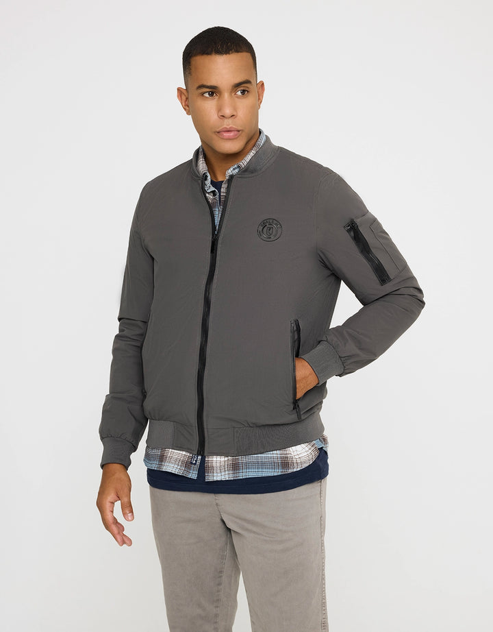 koala bay Chaqueta con Cremallera Gris - Marloes