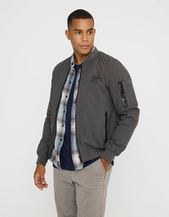 koala bay Chaqueta con Cremallera Gris - Marloes Última moda