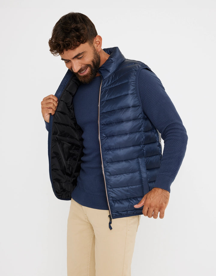 koala bay Chaleco Acolchado Ligero Azul Marino - Penbroke Gran oferta