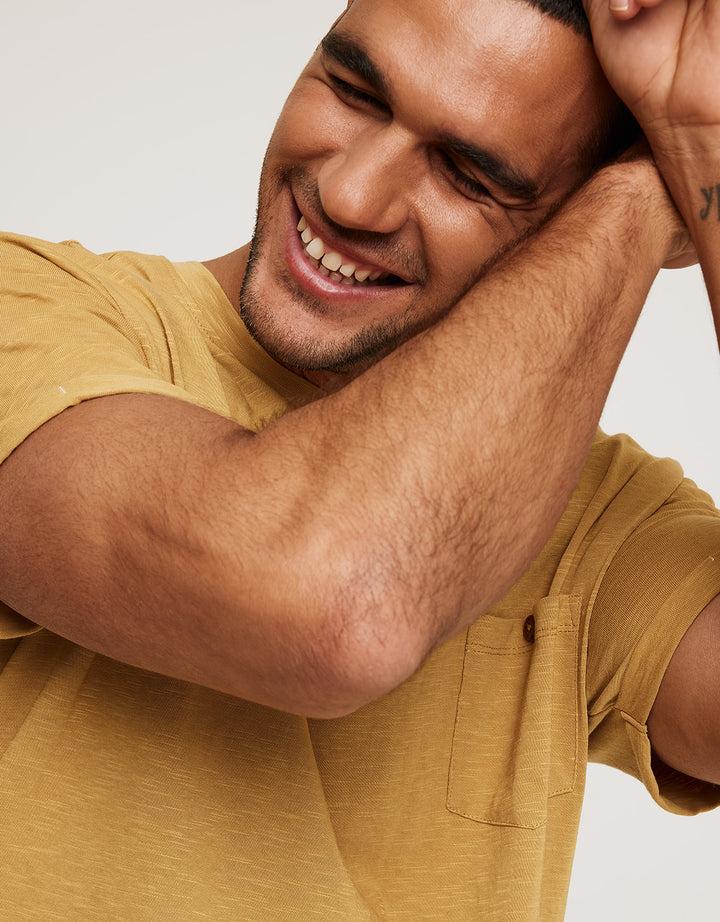 koala bay Camiseta Manga Corta Mostaza - Button Envío gratis