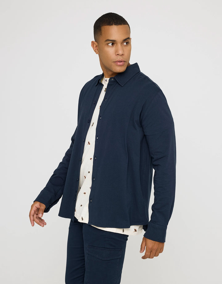 koala bay Camisa Manga Larga Azul Marino - Atti Solo queda un día