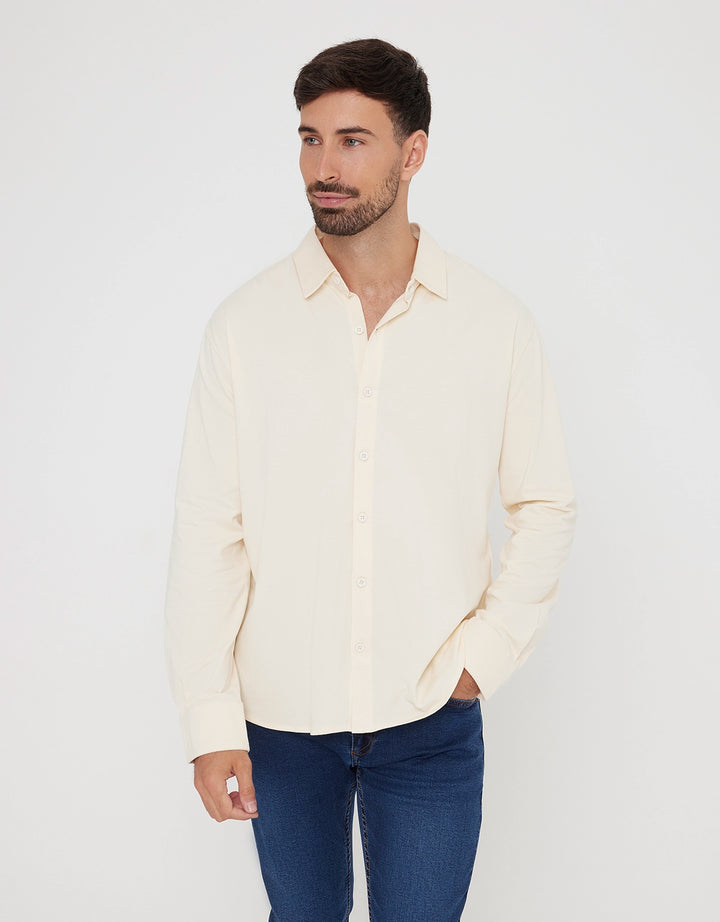 koala bay Camisa Manga Larga Crema - Atti