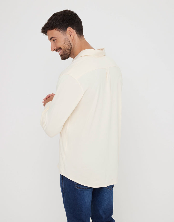 koala bay Camisa Manga Larga Crema - Atti Liquidación
