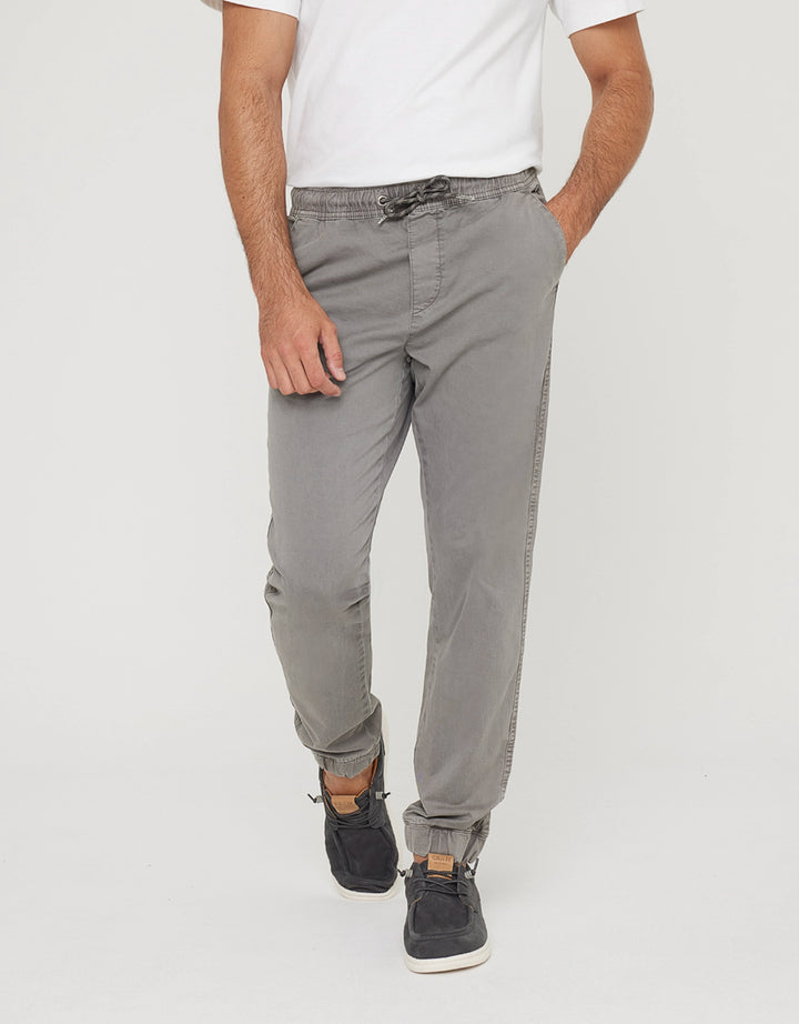 koala bay Pantalón Largo Algodón Gris - Perry Devoluciones gratuitas