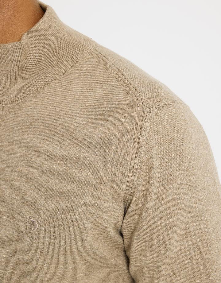 koala bay Jersey con Cremallera Beige - Picos Liquidación