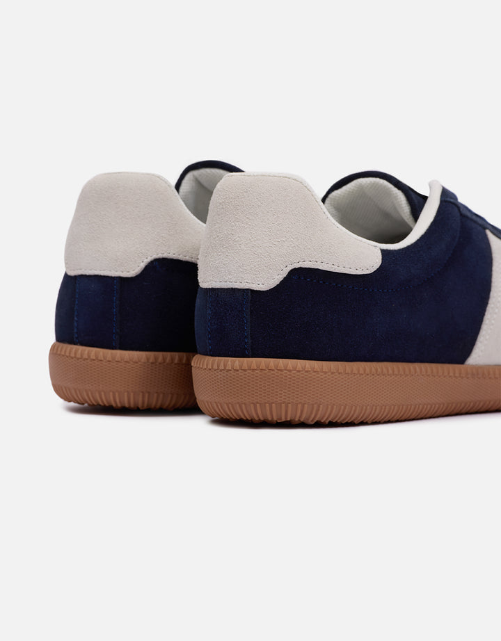 koala bay Zapatillas Retro Suela Goma Azul Marino - Heritage Oferta especial