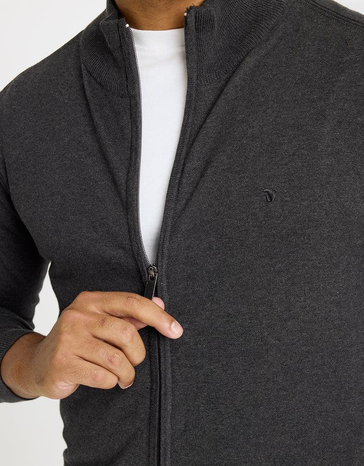 koala bay Jersey con Cremallera Gris - Picos Promoción por tiempo limitado