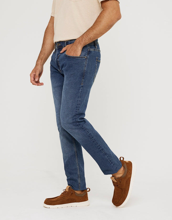 koala bay Pantalón Denim Azul - Lordseat En oferta