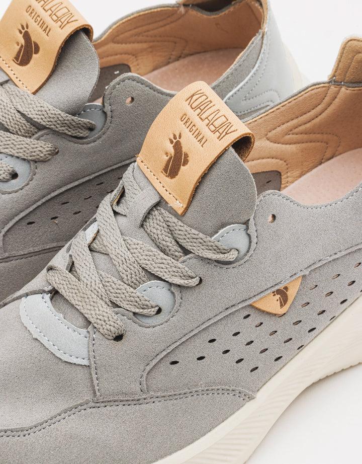 koala bay Zapatillas Memory Foam Gris - Beetle Liquidación