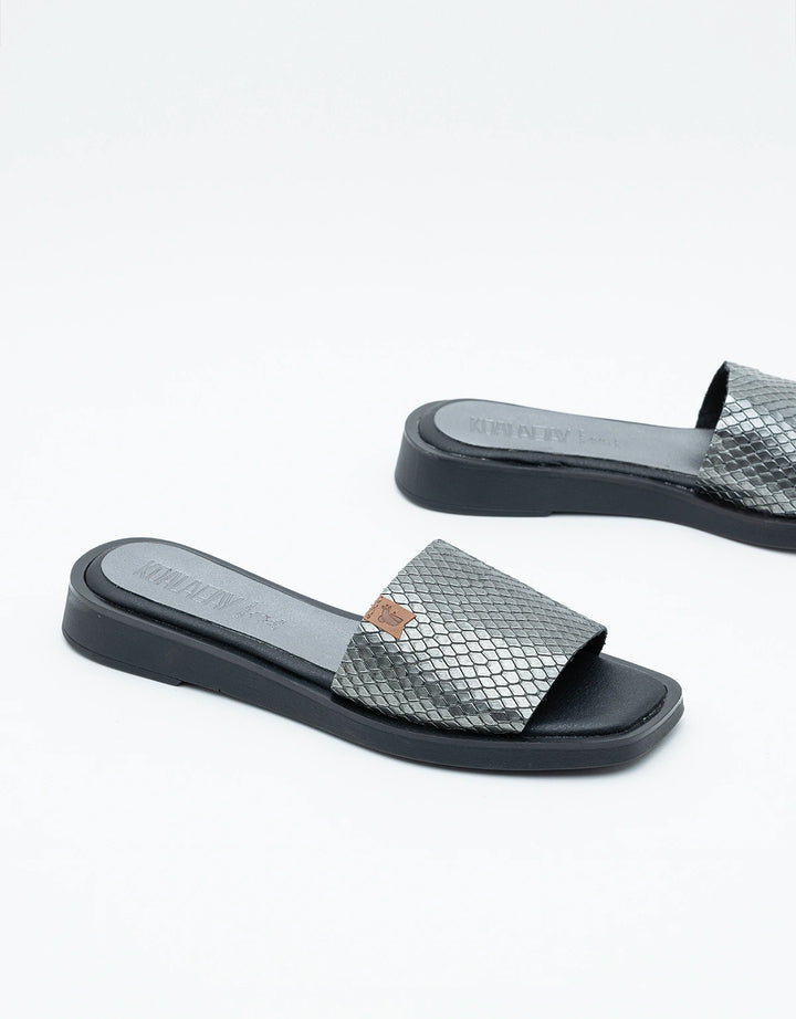 koala bay Sandalias Planas Plata - Kioto Tienda de fábrica