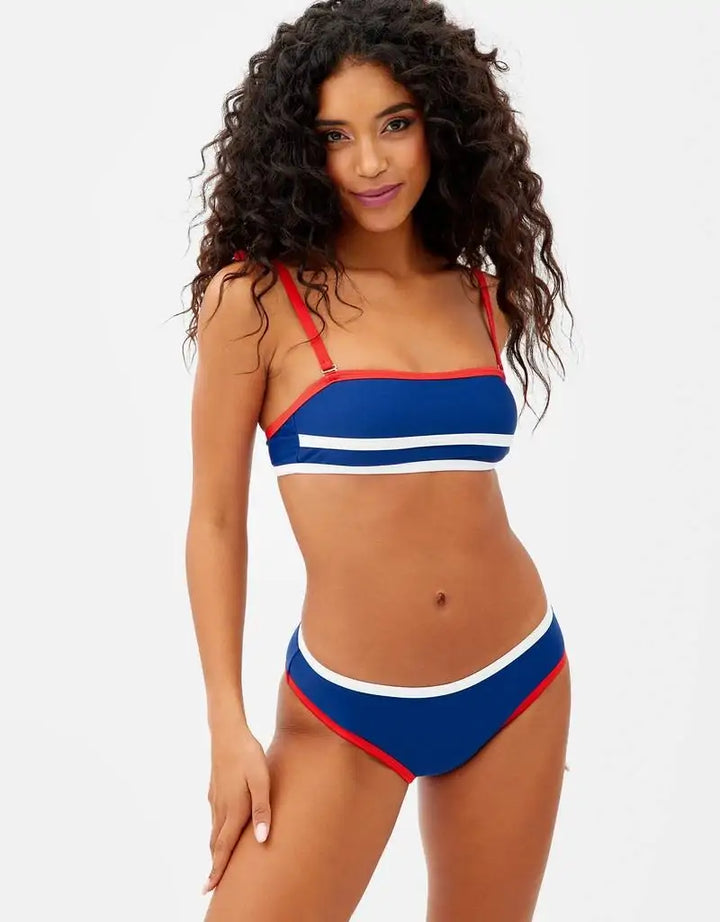 koala bay Top Bikini Azul Marino - Salak Rebajas de fin de temporada