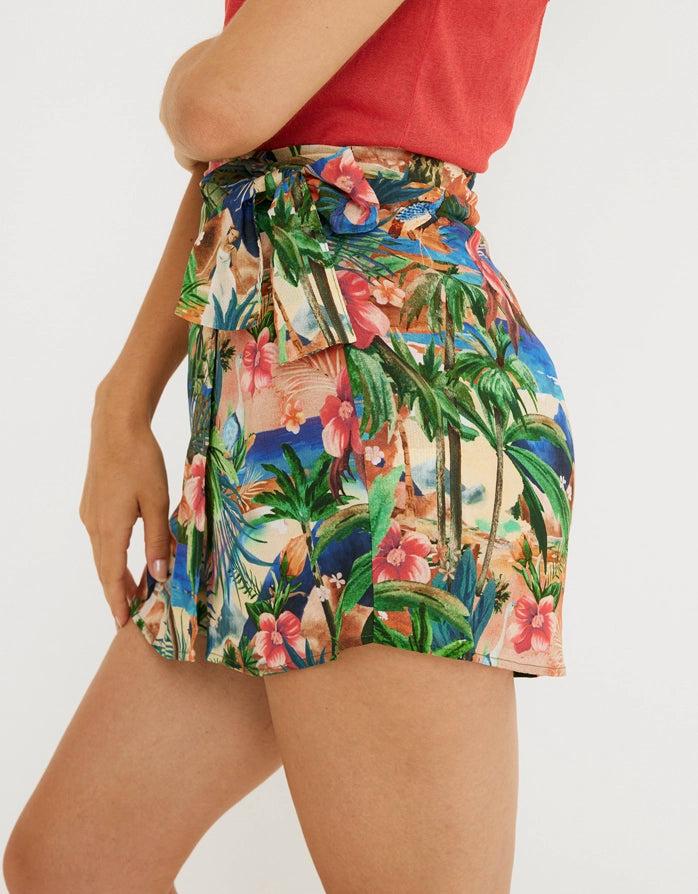 koala bay Falda Pantalón Multicolor - Ella Rebajas baratas