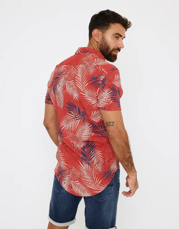 koala bay Camisa Manga Corta Tropical - Levin Ofertas especiales