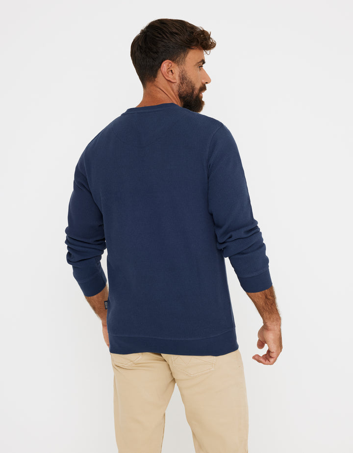 koala bay Sudadera sin Capucha Azul Marino - Bridge Rebajas top
