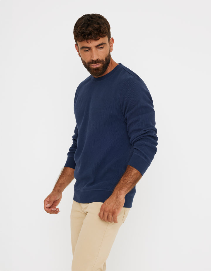 koala bay Sudadera sin Capucha Azul Marino - Bridge Rebajas top