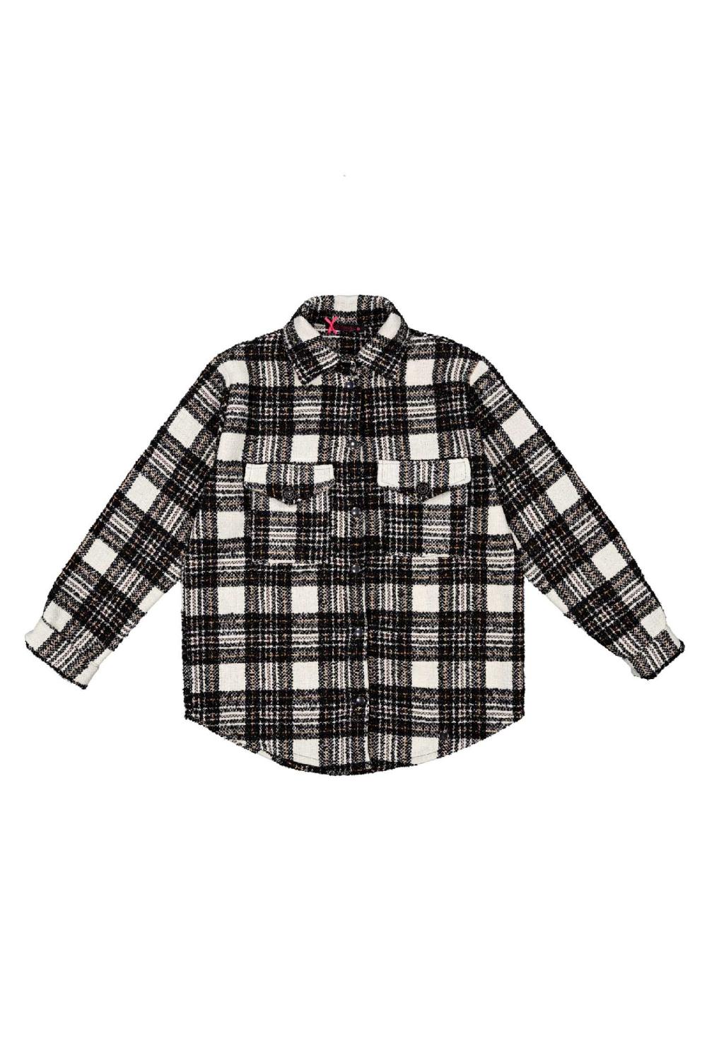 lolitas&l Chaqueta cuadros corte camisero Lolitas&L Gran oferta