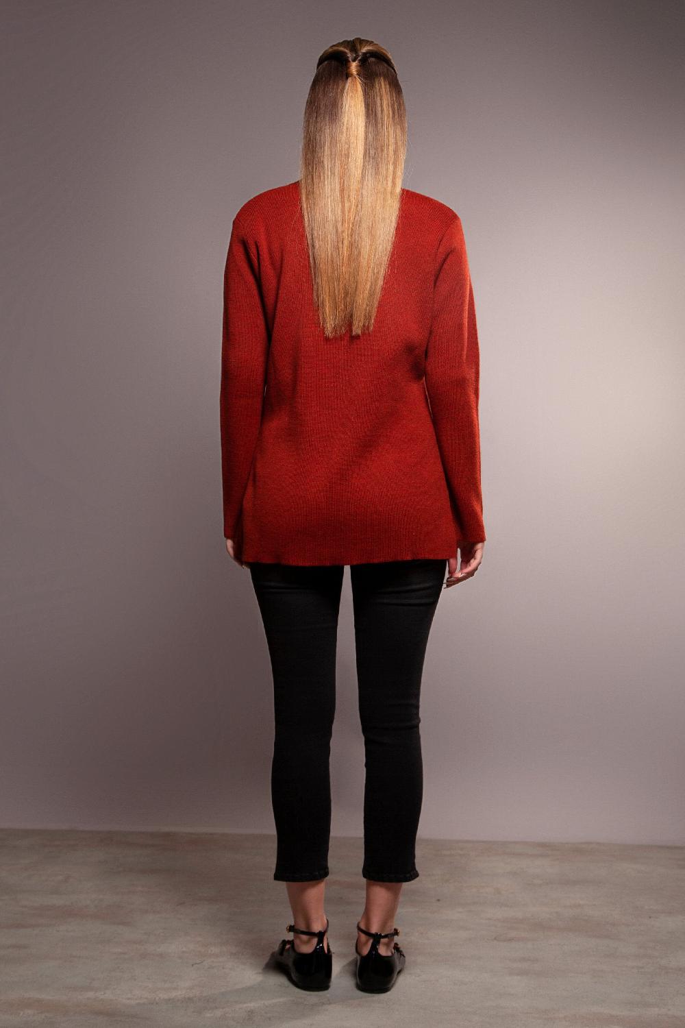 lolitas&l Chaqueta granate de punto con boton Lolitas&L Rebajas online