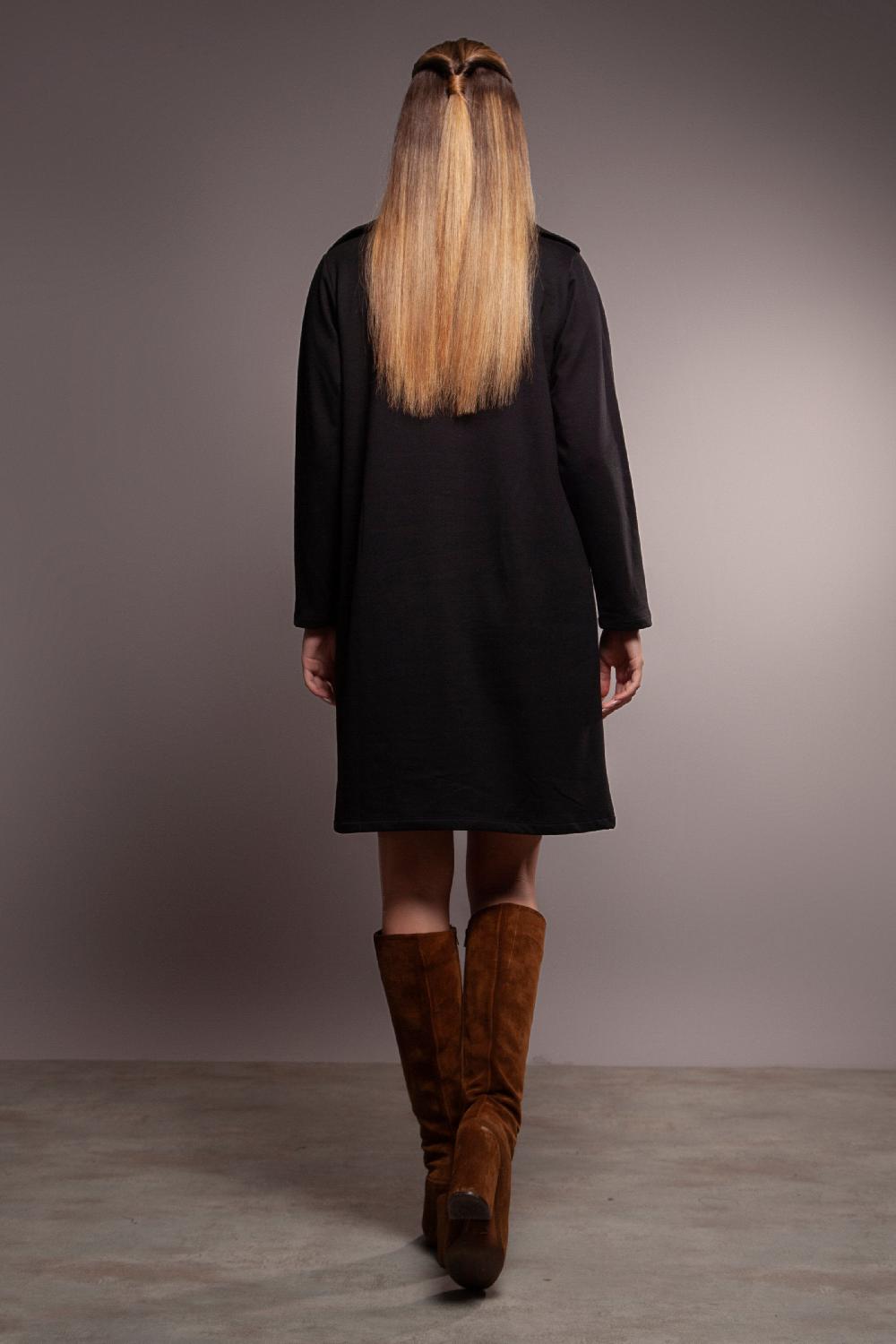 lolitas&l Vestido negro cremalleras doradas Lolitas&L Outlet