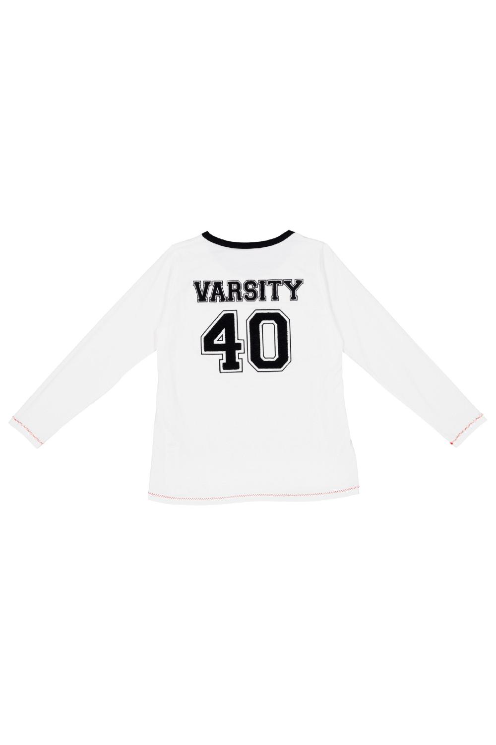 lolitas&l Camiseta blanca estampado VARSITY Lolitas&L Envío gratis