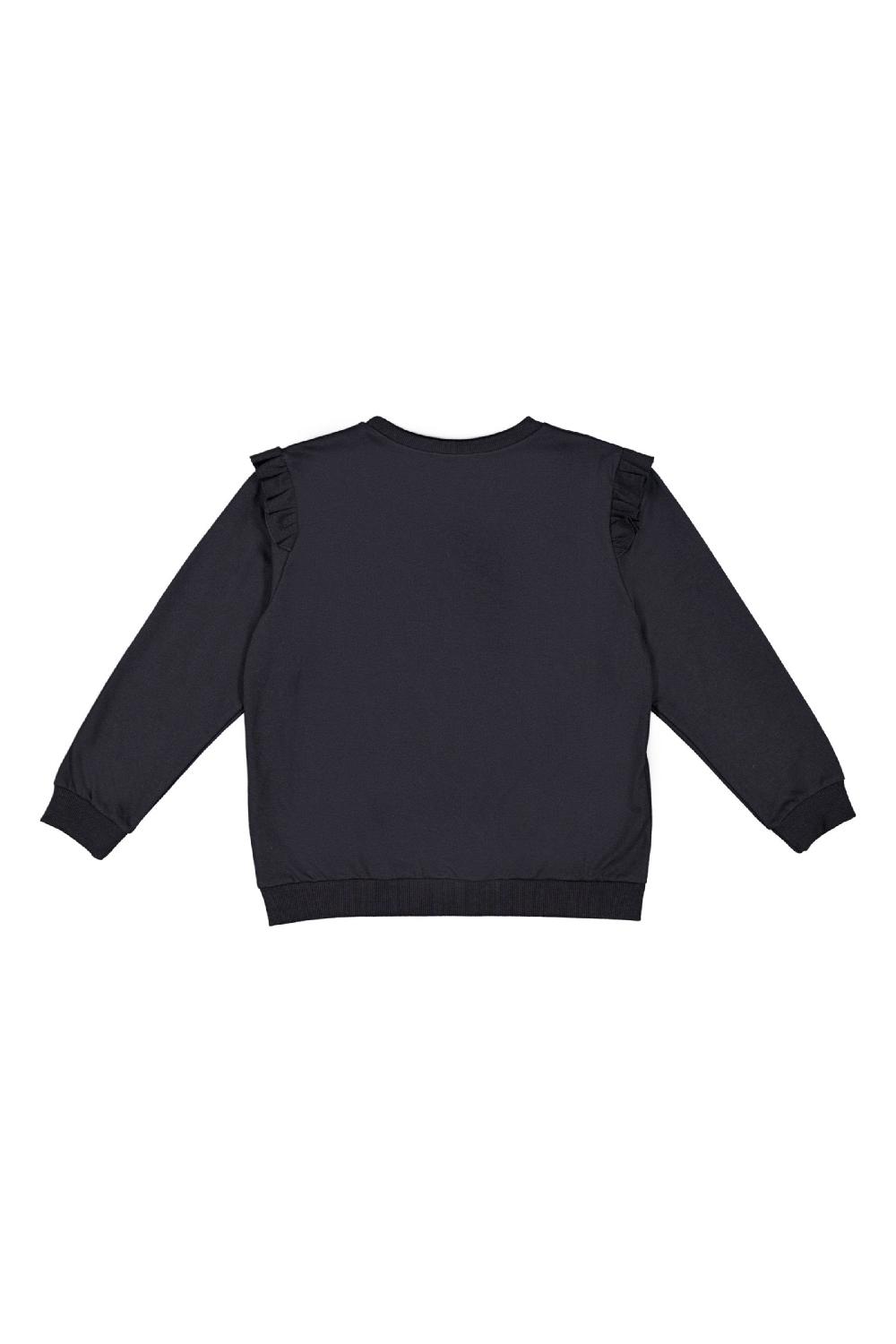 lolitas&l Sudadera negra con bordado relieve multicolor hojas Lolitas&L Últimos 3 días