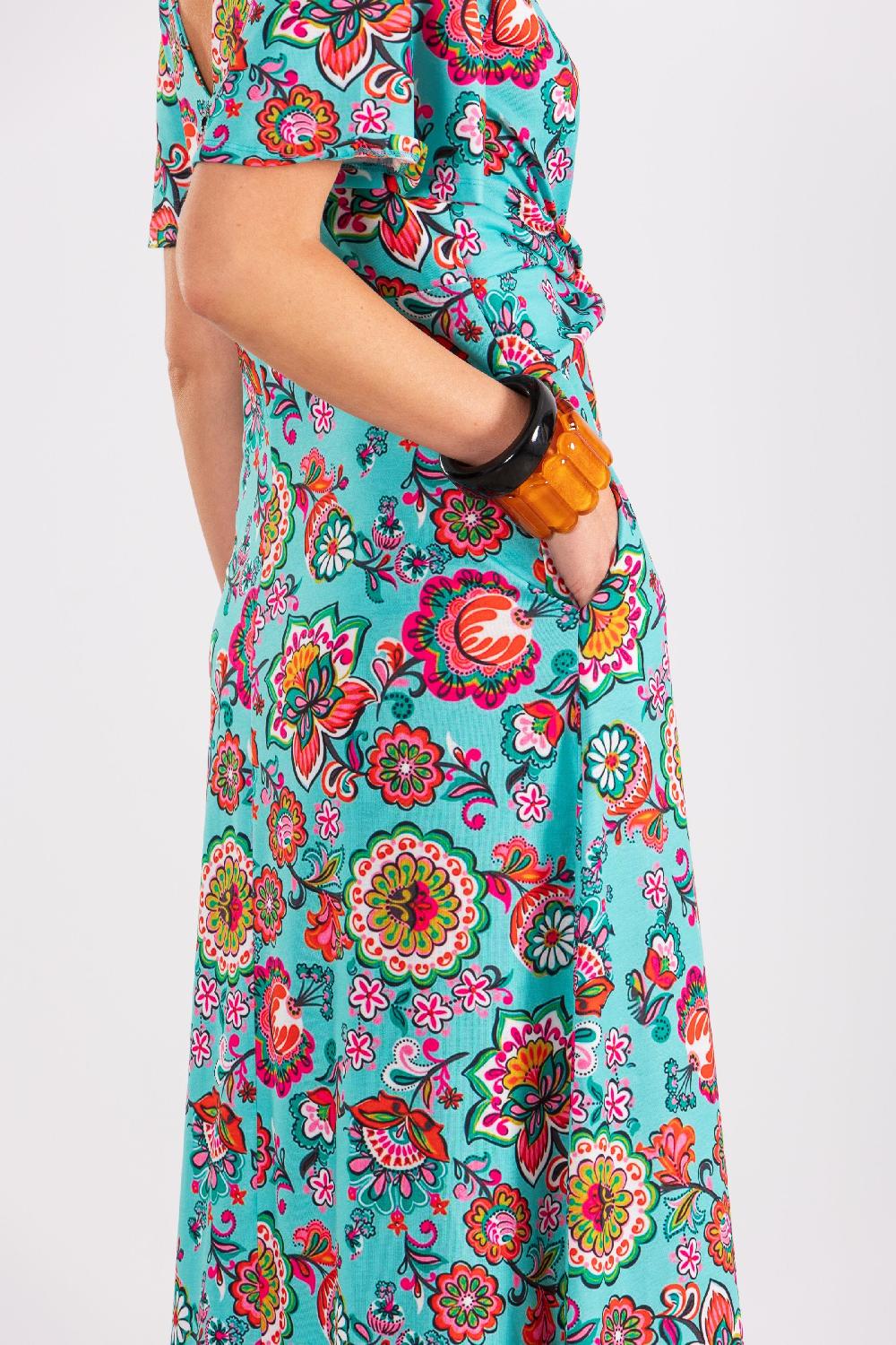 lolitas&l Vestido largo estampado Mandala anudado LolitasyL Descuento por venta flash