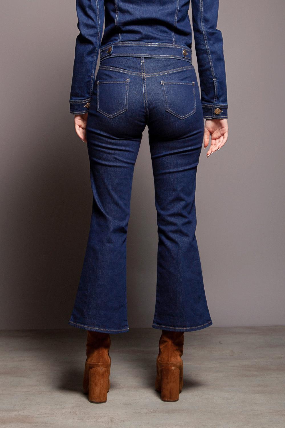 lolitas&l Pantalon vaquero botones pierna azul lavado Lolitas&L Rebajas online