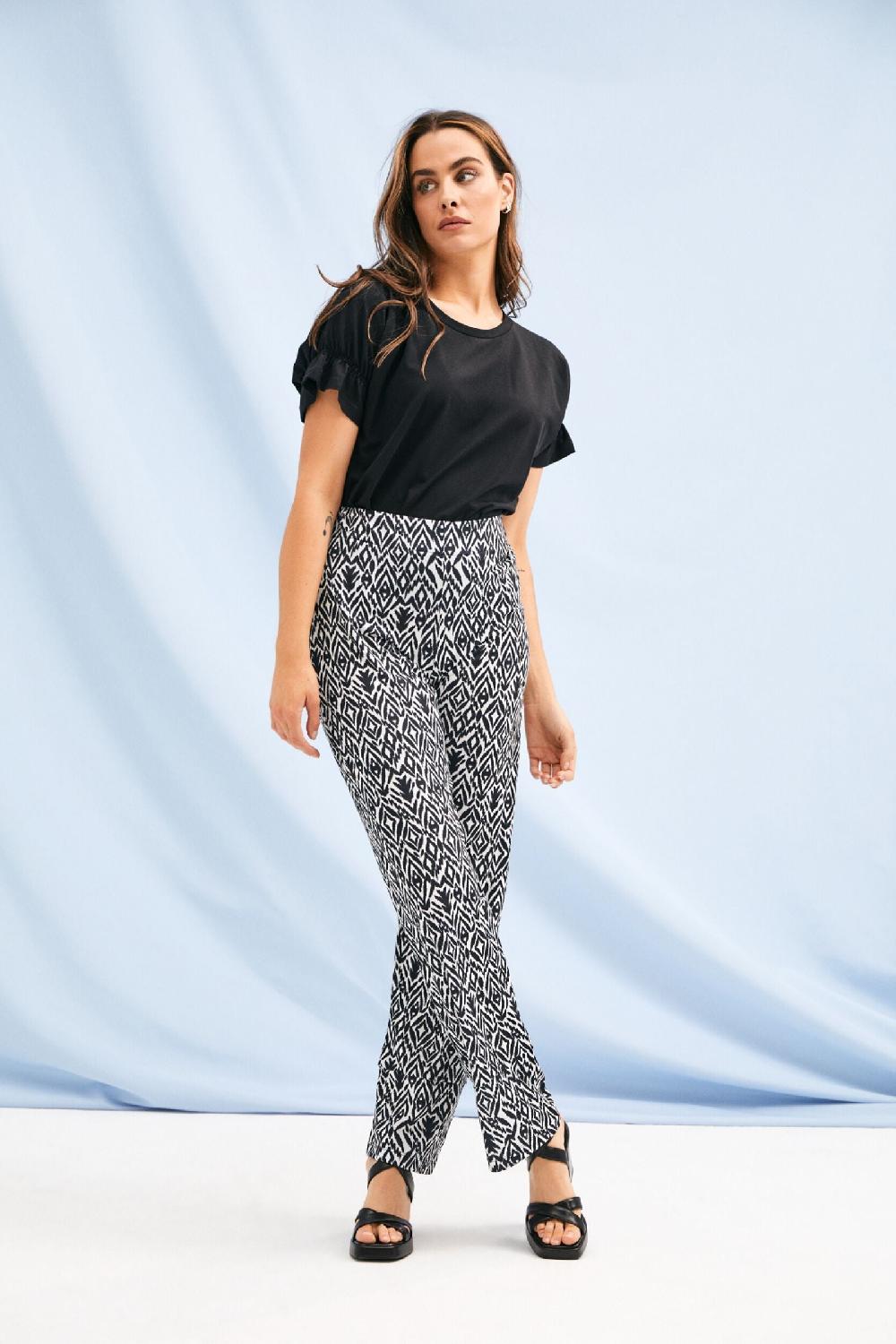 lolitas&l Pantalon estampado Tribal con cremallera en la espalda Lolitas&L Último día