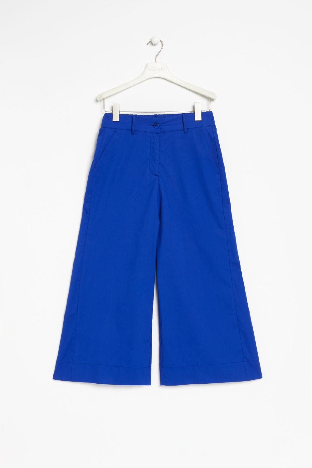 lolitas&l Pantalon azul royal pierna ancha de talle alto LolitasyL Precio de fábrica